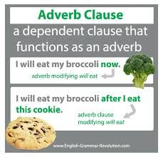 ADVERBIAL CLAUSE