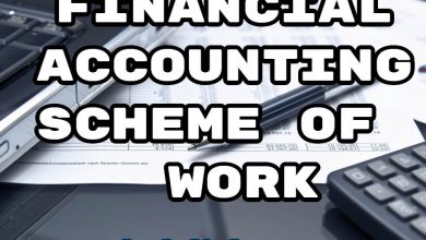 Financial Accounting Scheme of work